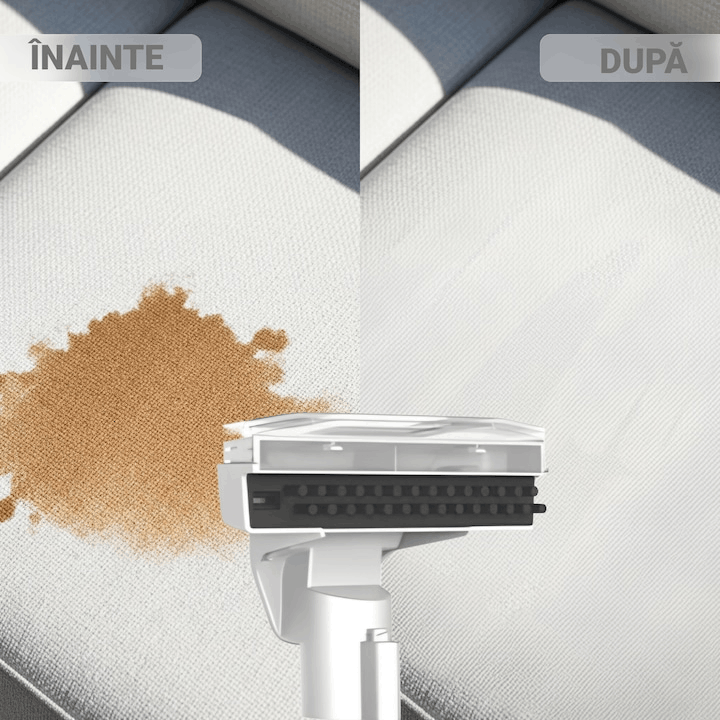 Aspirator Spalare si Extractie, Rezervor Dublu 1.5L + 0.8L, Putere 11000 Pa, 450W, Portabil, Ideal Auto, Canapea, Mocheta, Materiale Textile