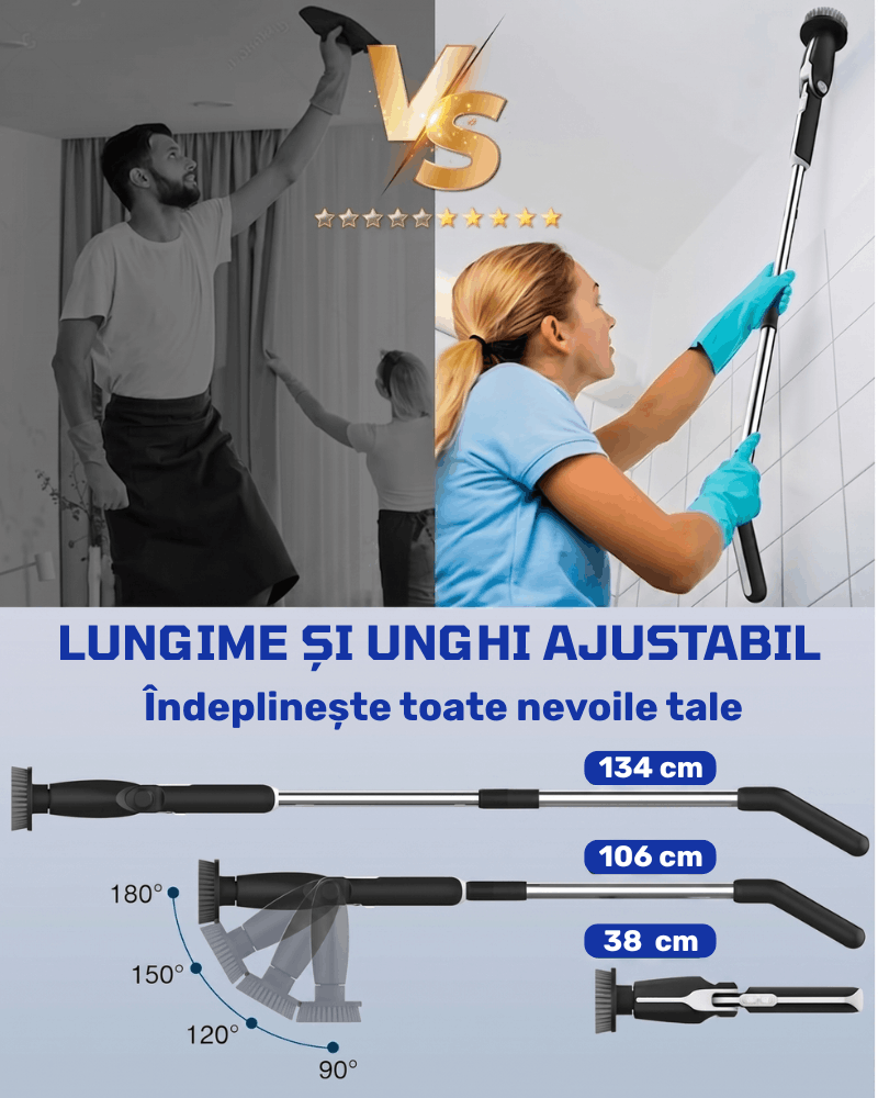 Gadgetry Perie Electrica de Curatat Multifunctionala