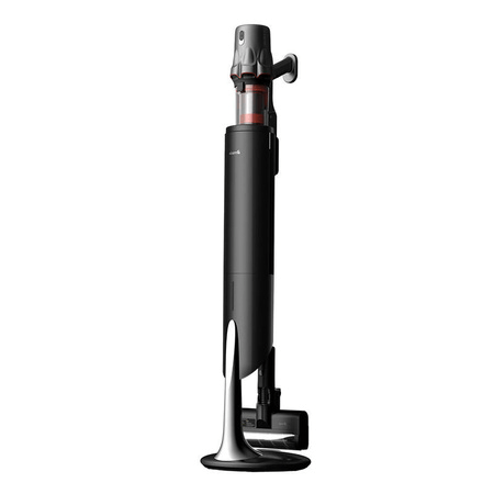 Cordless Upright Vacuum Cleaner, Emptying Station, 23,000Pa, 240W and Optical Lamp
