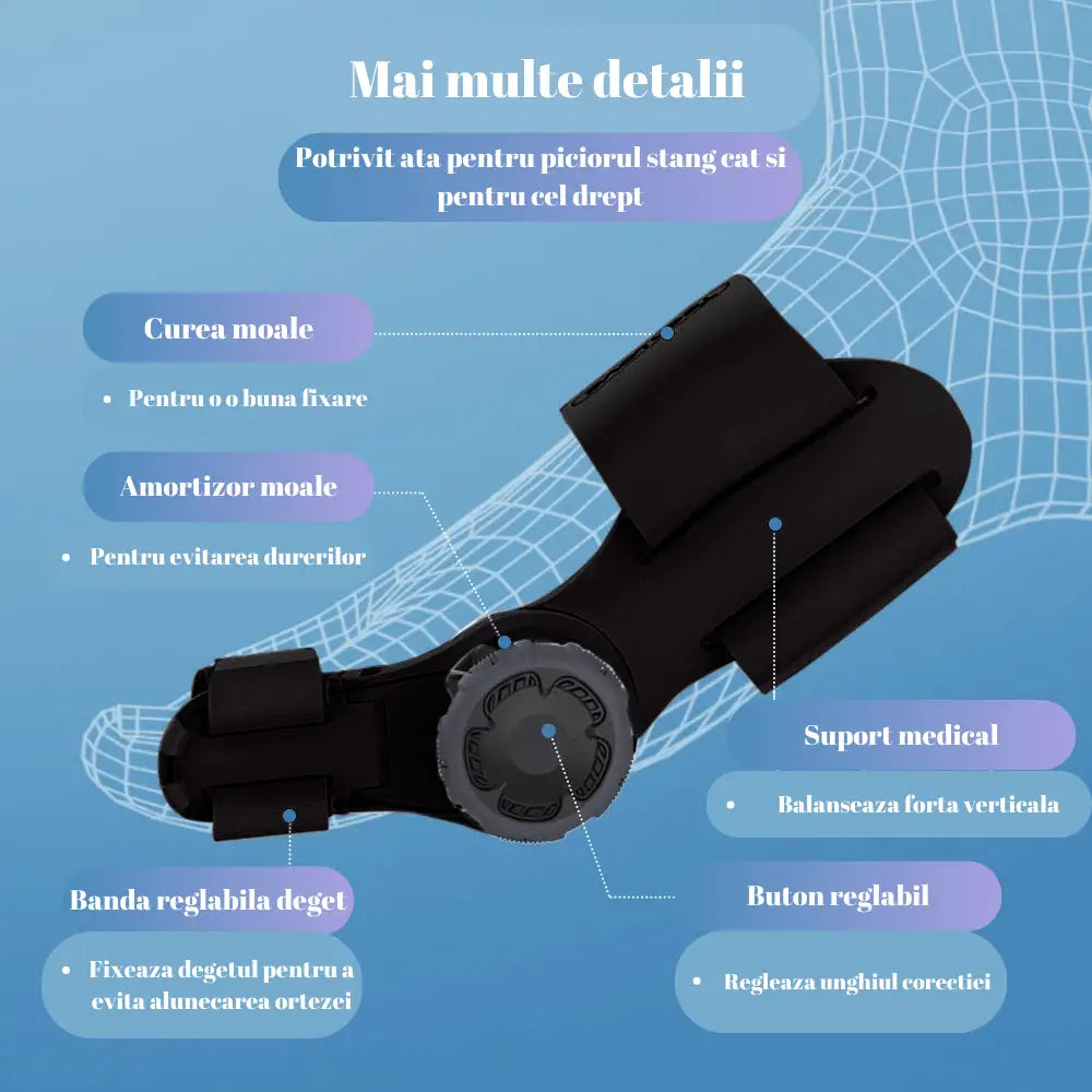 orteze ajustabile hallux valgus