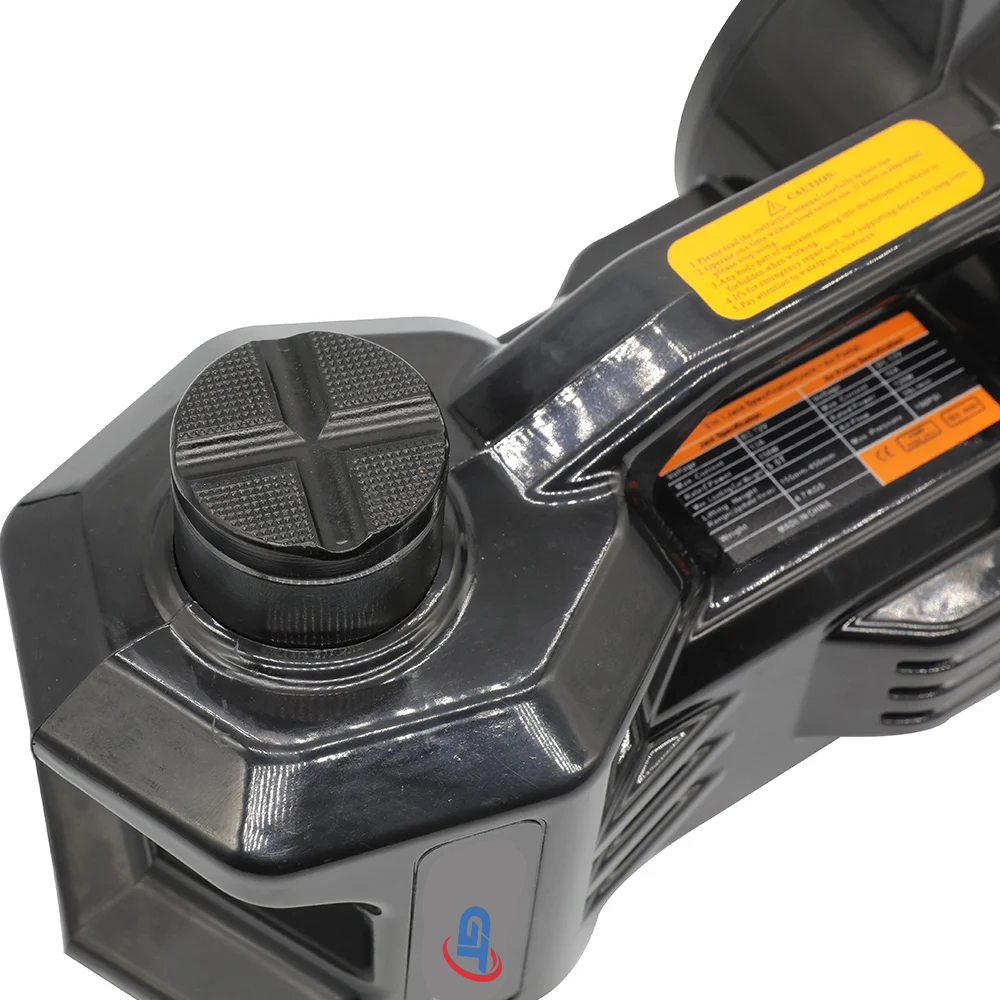 Gadgetry Cric Auto Electric de Podea, 5 Tone Hidraulic, cu Pompa de Umflare Anvelope si Indicator de Presiune
