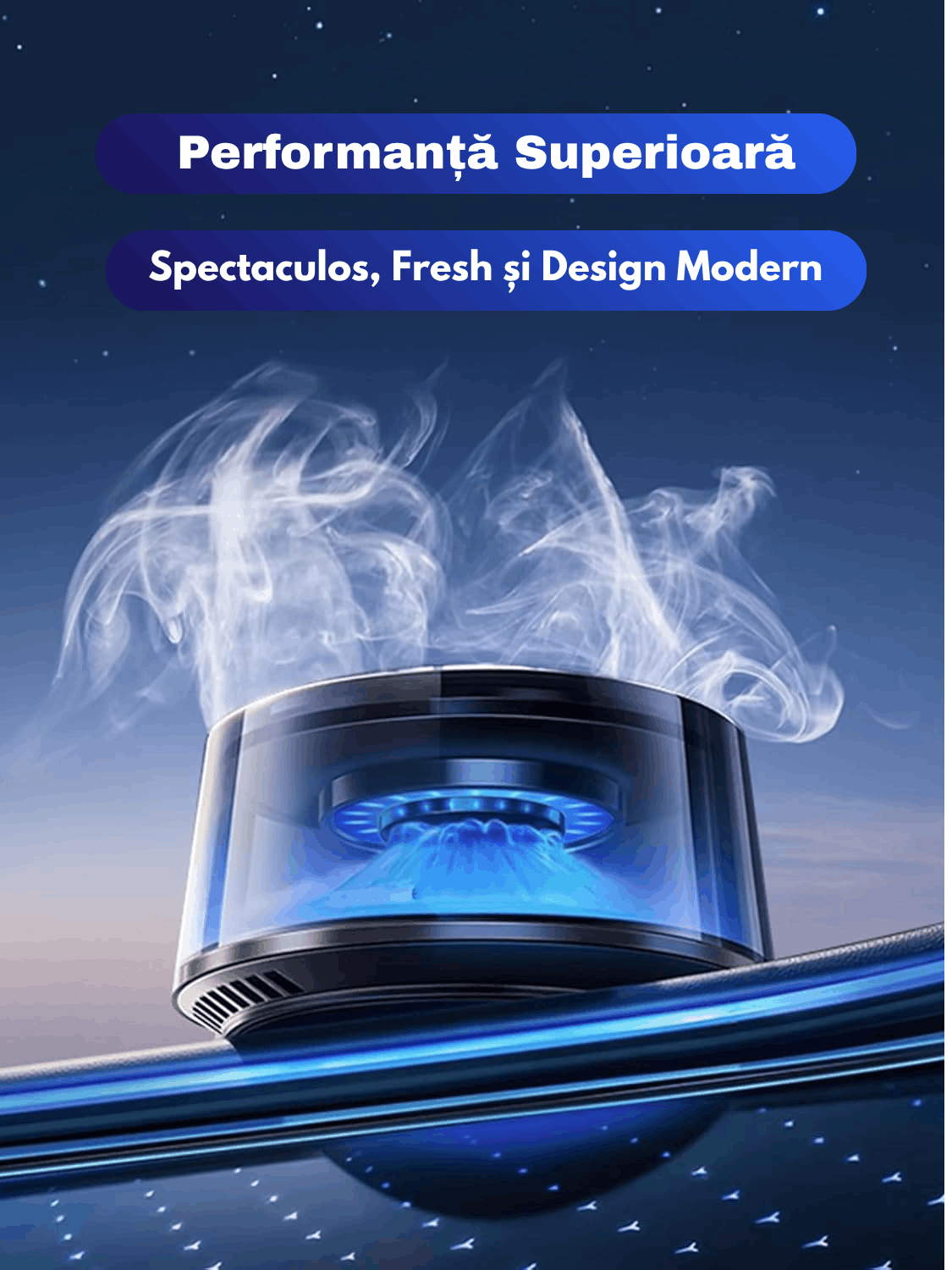 Car Air Freshener, Gadgetry Volcano Type Aromatherapy Diffuser