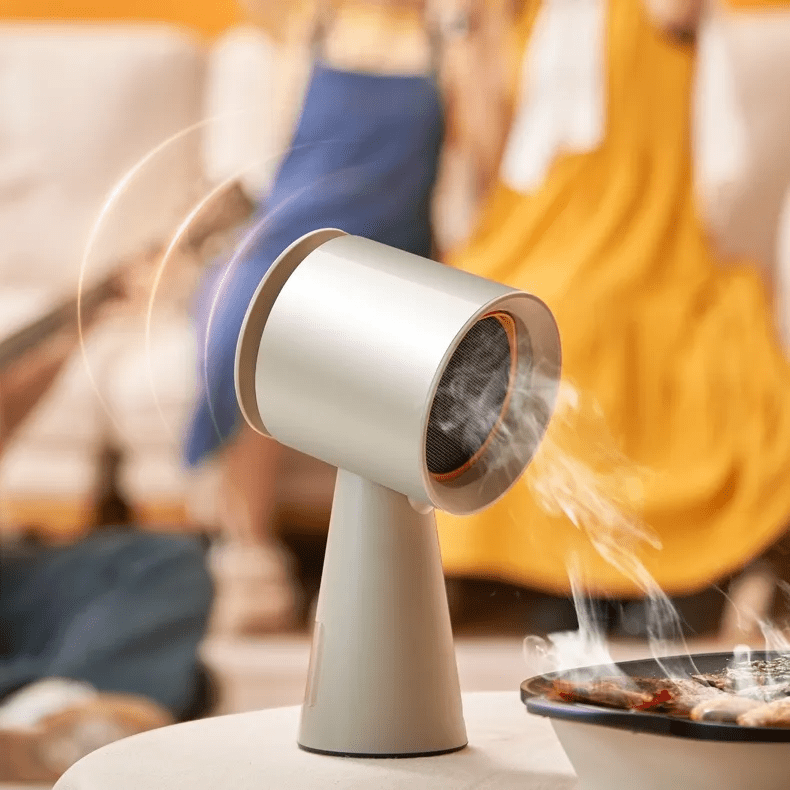 RESIGILAT: Hota Mini Portabila Gadgetry, Absorptie Puternica, Recirculare Aer, Filtru Carbon si Aluminiu