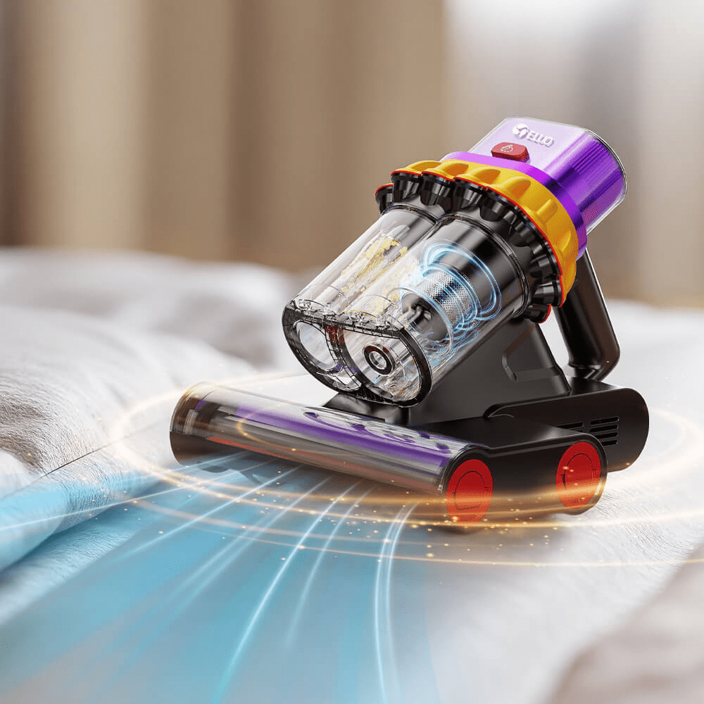 RESEAL: Gadgetry Mattress and Upholstery Vacuum Cleaner, Anti-Dust UV Bed Vacuum Cleaner