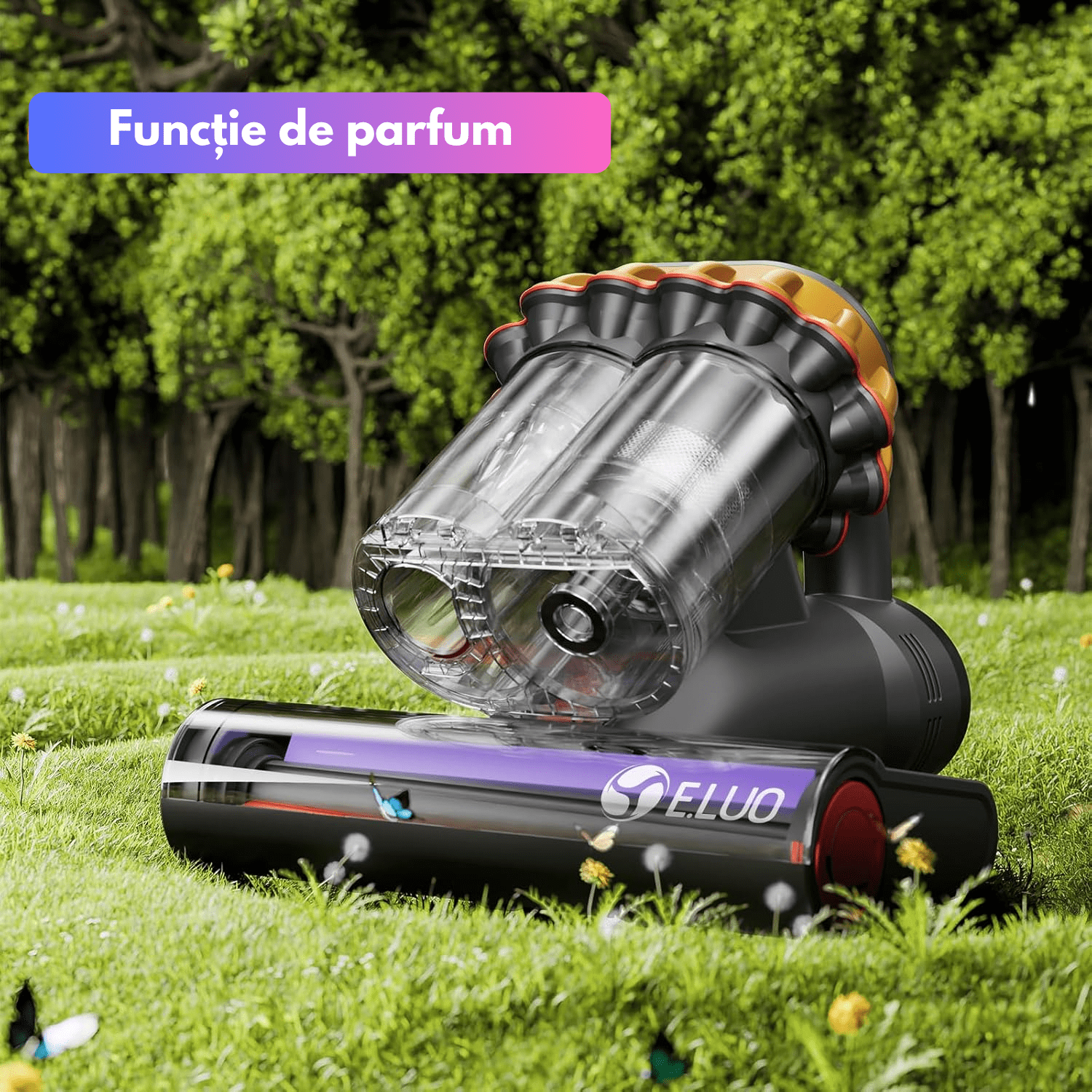 RESEAL: Gadgetry Mattress and Upholstery Vacuum Cleaner, Anti-Dust UV Bed Vacuum Cleaner