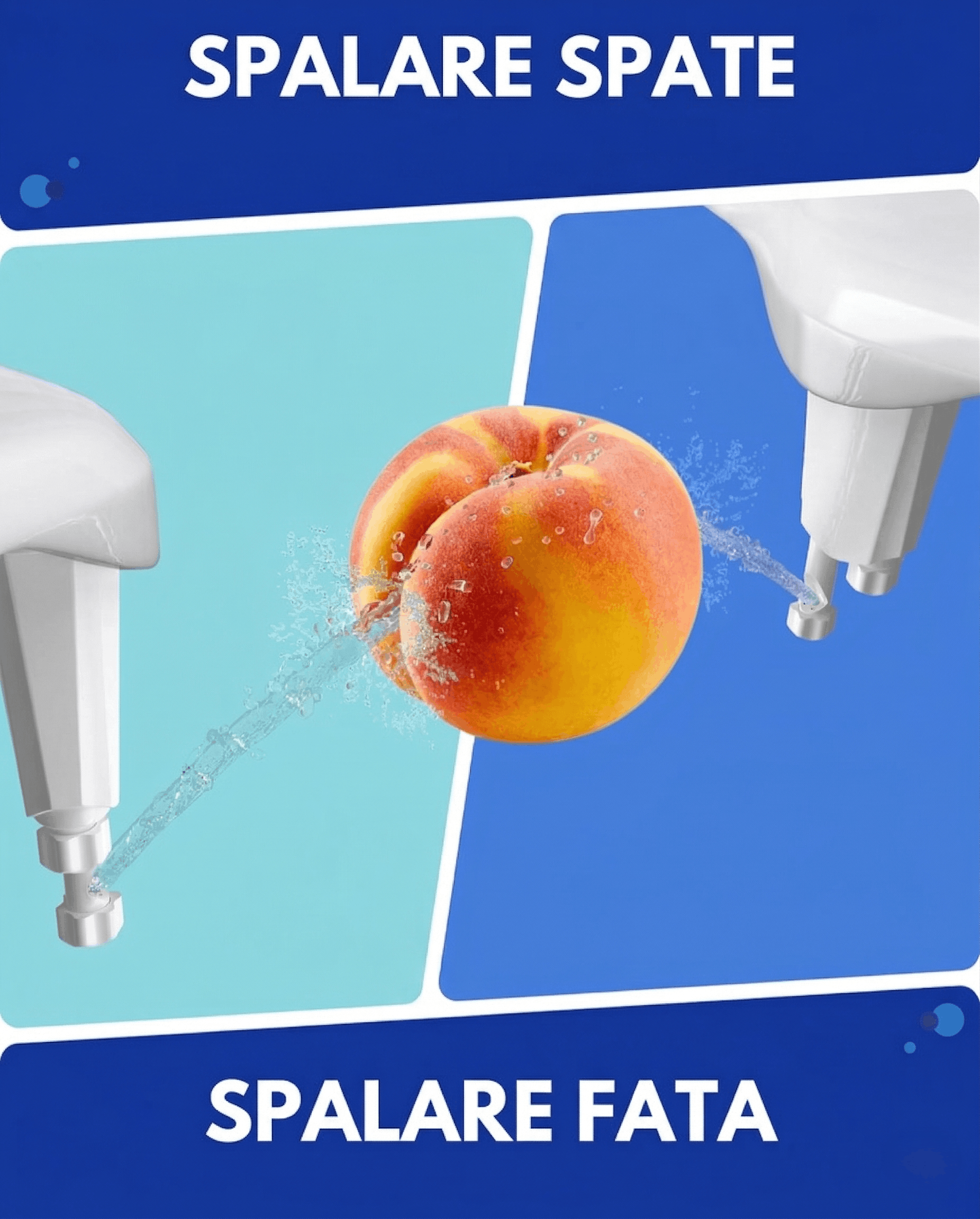 Gadgetry Toilet Bidet with Hot and Cold Water Attachment, Self Cleaning, Pressure Control, For Personal Hygiene, with Automatic Flushing