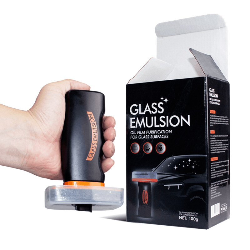 Window Emulsion, Improves Windshield Clarity, Removes Oily Film and Dirt Traces