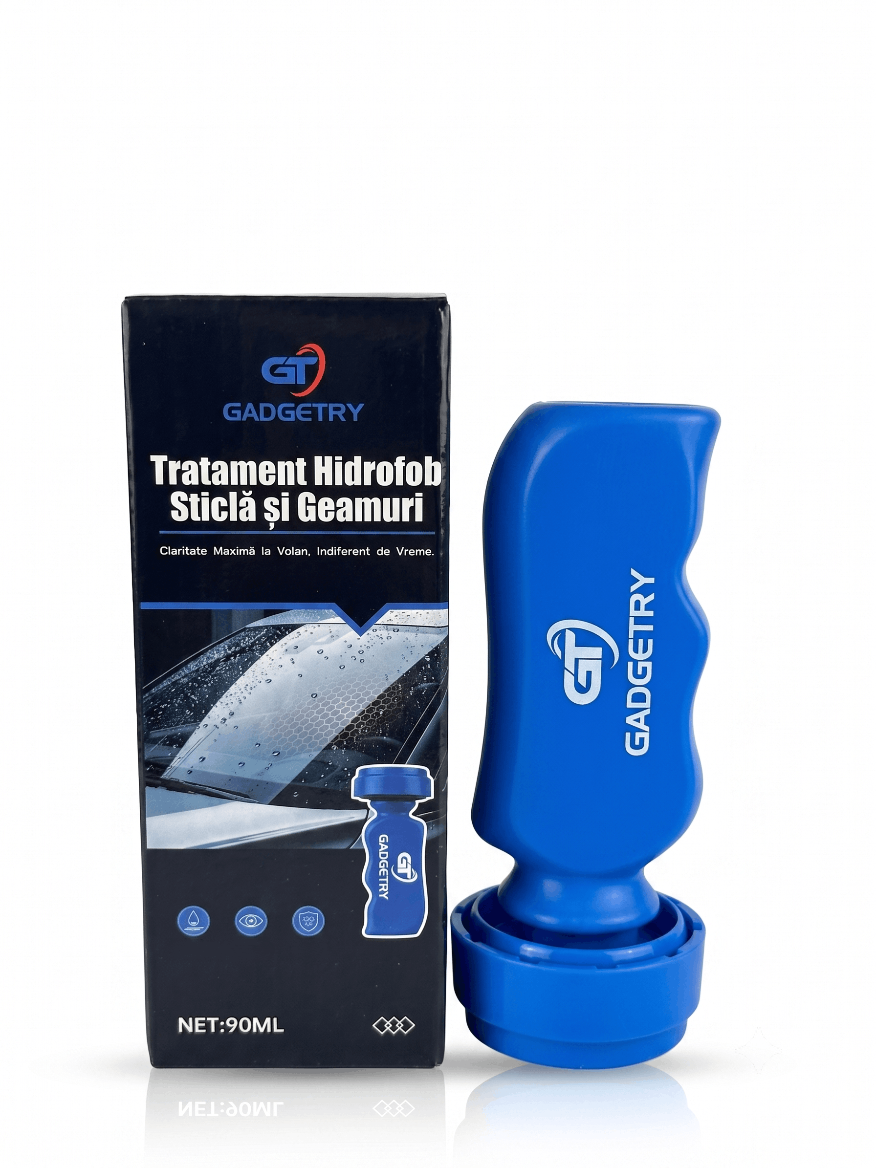 Tratament Hidrofob Parbriz si Geamuri Auto Gadgetry – Nano Hidrofob cu Efect de Respingere a Apei