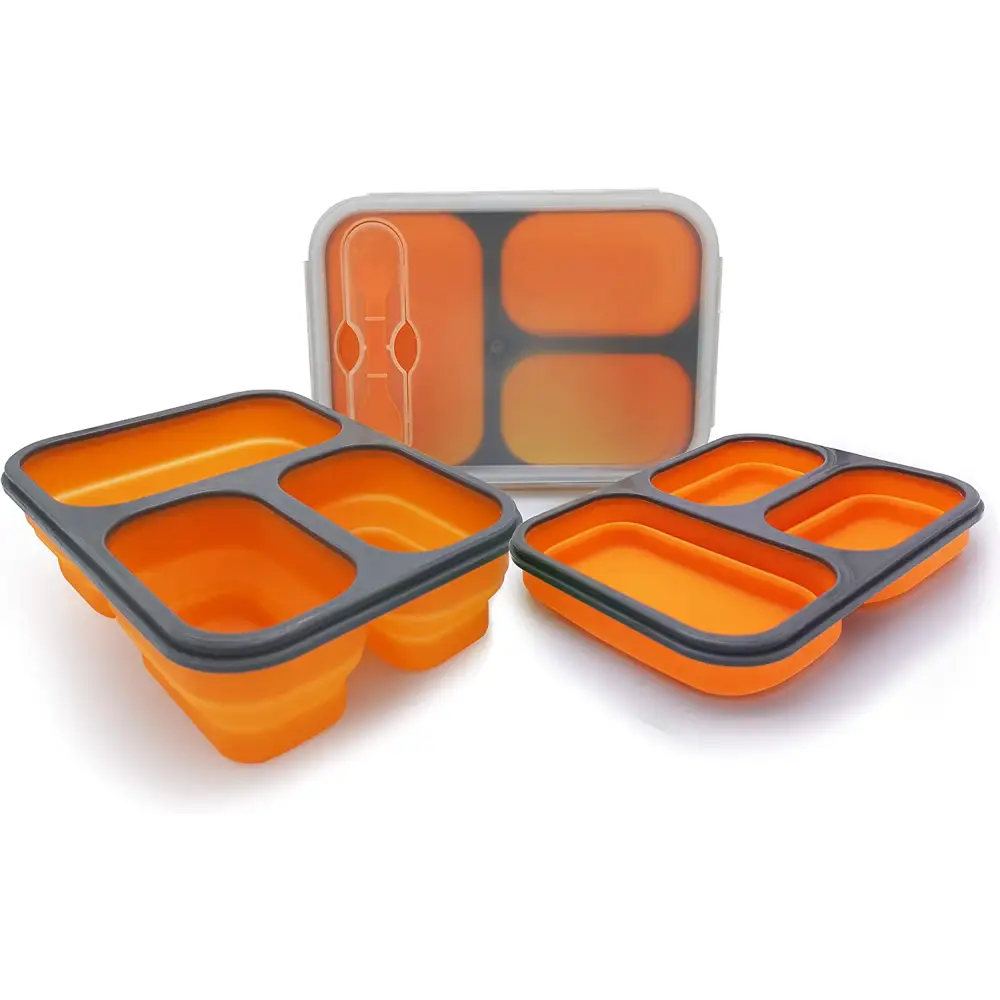 Caserola Pliabila cu 3 Compartimente