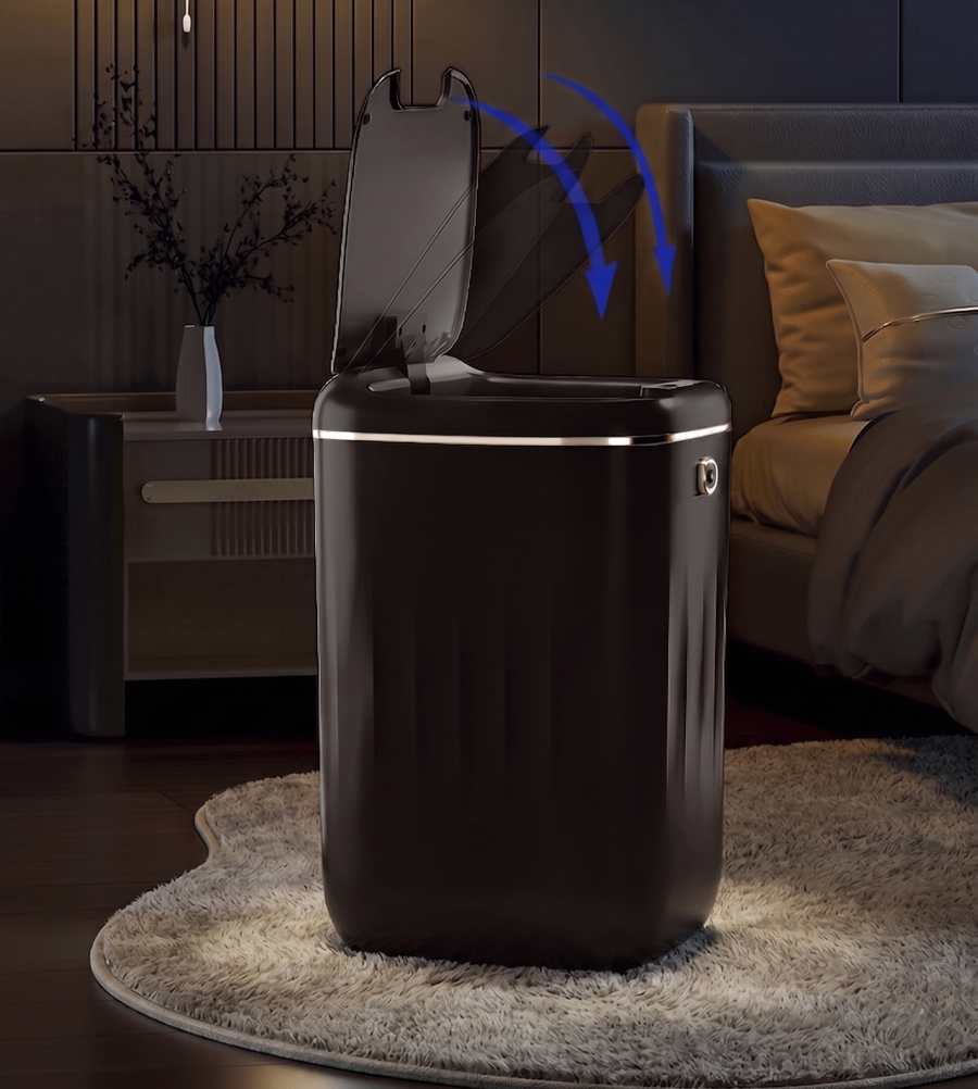 Cos de Gunoi cu Senzor si Led Gadgetry, Capacitate 20L