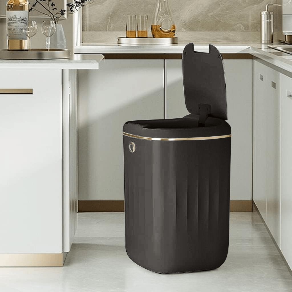 Cos de Gunoi cu Senzor si Led Gadgetry, Capacitate 20L
